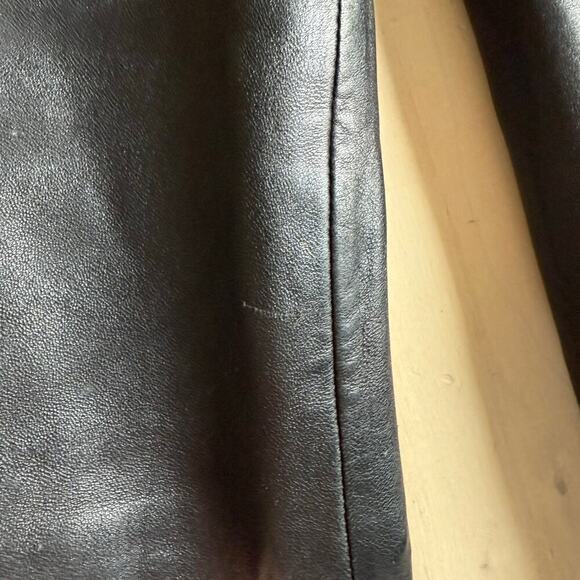 Adler Collection Black Genuine Leather Jacket NZ‎ Lambskin Fully Lined, Large - Picture 13 of 14